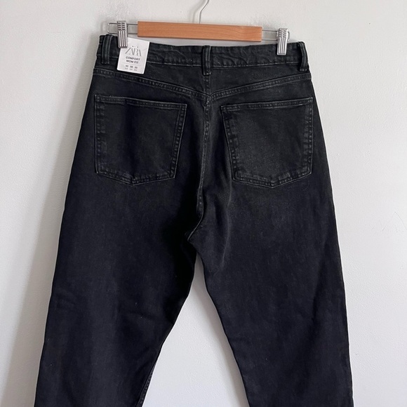 Zara High Rise Ankle length Mom Jeans - Picture 8 of 11